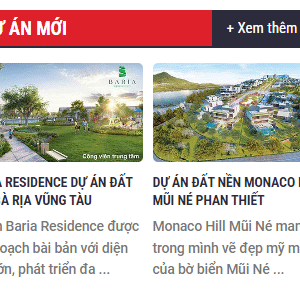 mẫu web bất động sản