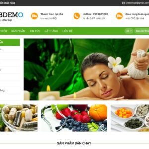 mẫu website shop bán hàng 16