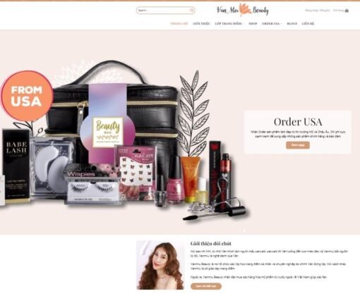 shop7 mẫu thiết kế website